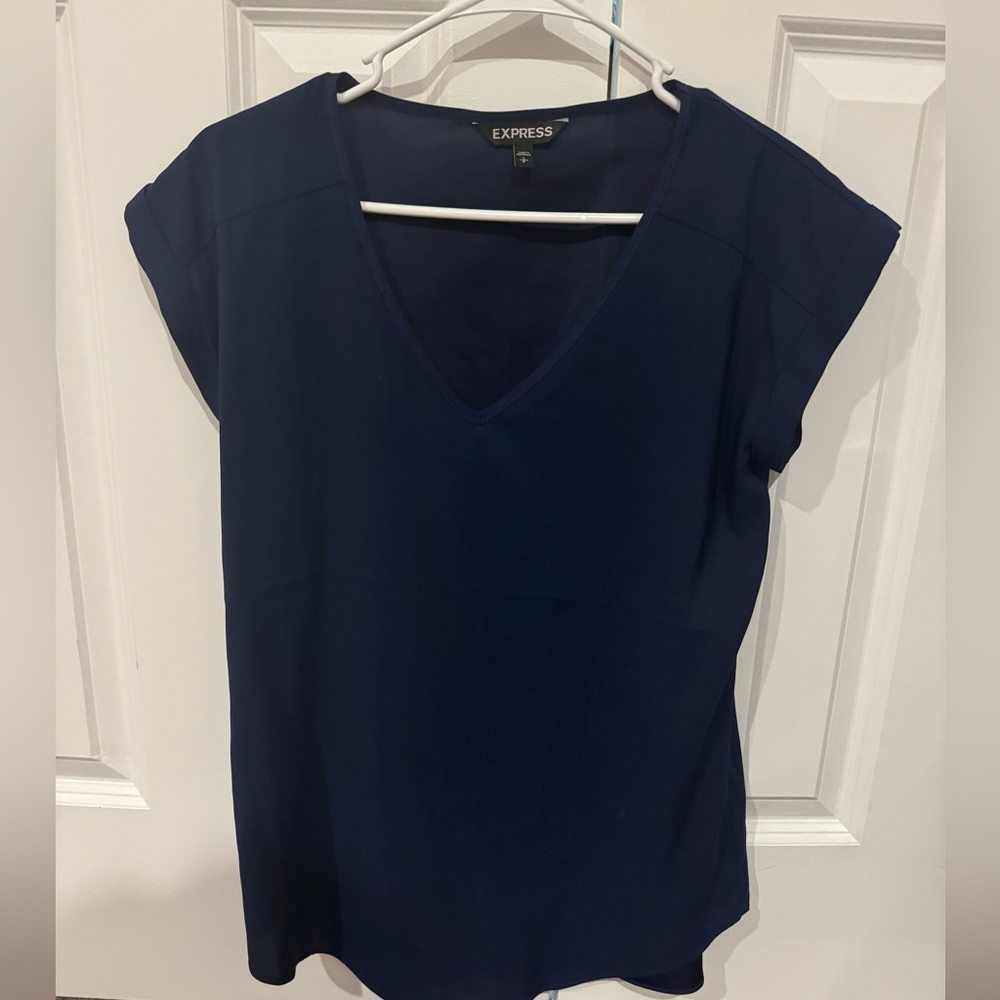 Blue express top size small
